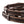 Rênes caoutchoutées à doubles arrêtoirs, 16 mm, 10 arrêtoirs, marron