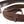 Rênes sangle Classic 20 mm, 5 arrêtoirs, marron