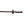 Rênes sangle gainées, 16 mm, 5 arrêtoirs, noir
