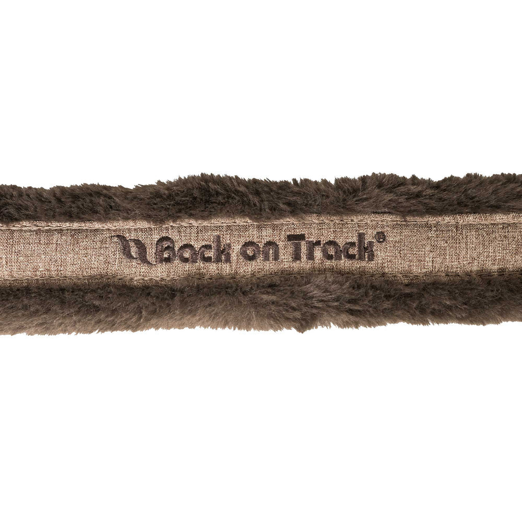Back on Track – Licol Haze collection Marron chiné broderie | Sellerie Bucéphale