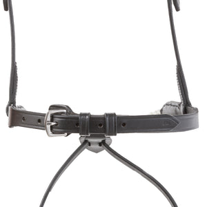 Muserolle combinée à corde Rope Kavalkade — Noir/noir — vue 3