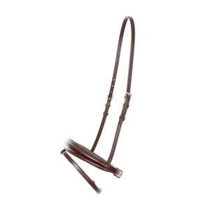 Muserolle combinée anglaise Cre8 Kavalkade tailles spéciales — Marron/marron