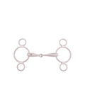 Image for Regulējama trīs gredzenu, vienkārši lauzta snaffle iemauktu detaļa BR, 18 mm