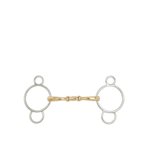 Mors Pessoa 3 anneaux double brisure BR Soft Contact 14 mm 13,5 cm