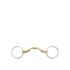 Mors à anneaux droit BR Soft Contact 14 mm 14,5 cm