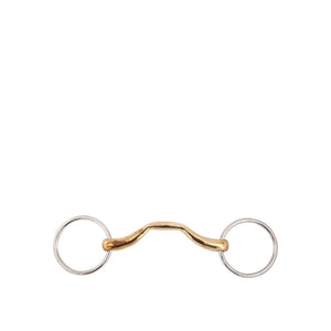 Mors à anneaux droit BR Soft Contact 16 mm 14,5 cm
