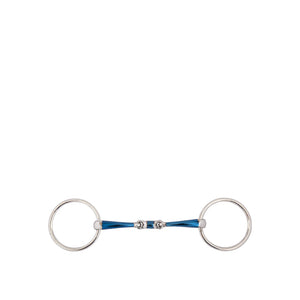 Mors à anneaux double brisure BR Sweet Iron Magic System 14 mm 13,5 cm