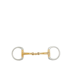Mors à olive double brisure BR Soft Contact 14 mm Ø 55 et 70 mm 14,5 cm
