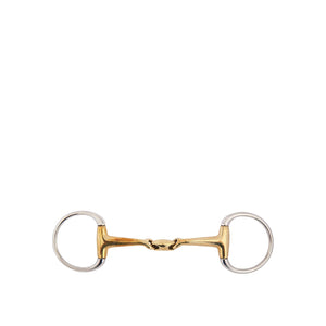Mors à olive double brisure arrondie BR Soft Contact 14 mm 13,5 cm