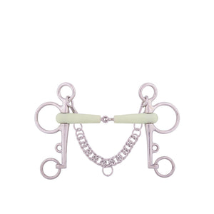 Pelham simple brisure BR Apple Mouth 18 mm branches 140 mm