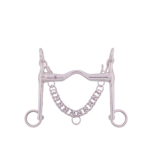 Mors de bride L'Hotte BR 18 mm branches 140 mm