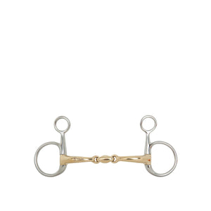 Mors Baucher double brisure BR Soft Contact 12 mm branches 110 mm 13,5 cm