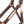 Licol en cuir souple Cinta — Marron/marron, vue 2