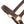Licol en cuir souple Cinta — Marron/marron, vue 3