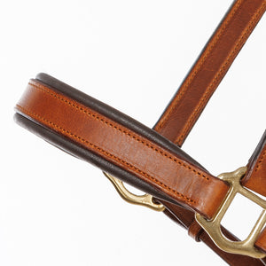 Licol en cuir souple Cinta — Cognac/marron, vue 3
