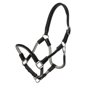 Licol en corde Cavo avec longe — Noir/gris, vue 2