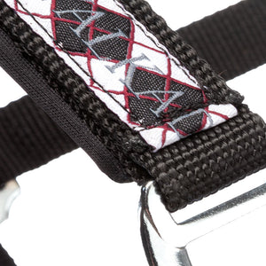 Licol Classic galon à carreaux — Noir, vue 2