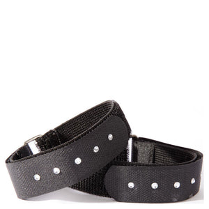 Fixations pour bandes BR Glamour Noires | Sellerie Bucéphale