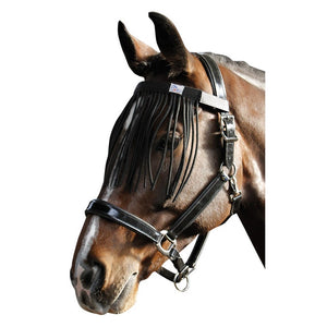 Harry's Horse – Frontal chasse-mouches Harry's horse Noir Cob  | Sellerie Bucéphale