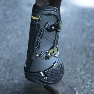 Guêtres à coque rigide Breathe, mesh, noir