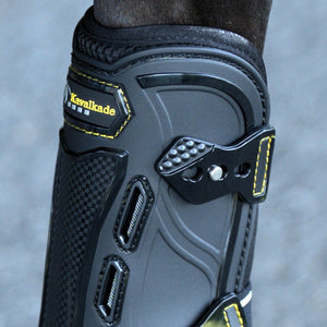 Guêtres à coque rigide Breathe, mesh, noir