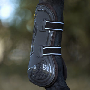 Guêtres à coque rigide Breathe, mesh, marron