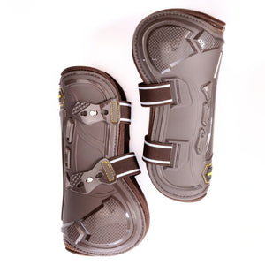 Guêtres à coque rigide Breathe, mesh, marron