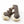 Guêtres à coque rigide Compete 'n Wool, fourrure synthétique, marron/beige