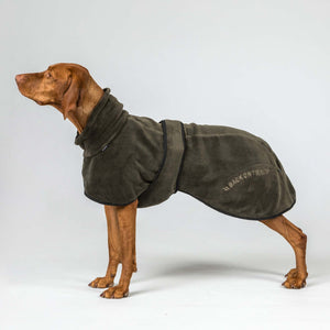 BAY Manteau séchant chien - Olive - détail 1