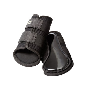 Guêtres Anatomic Star, mesh verni à passepoil pailleté, noir