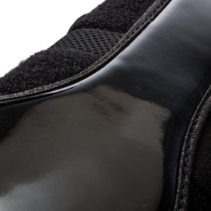 Guêtres Anatomic Star, mesh verni à passepoil pailleté, noir