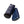 Guêtres Anatomic Star, mesh verni à passepoil pailleté, bleu marine