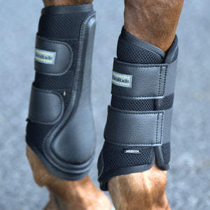 Guêtres Anatomic Mesh en synthétique, noir