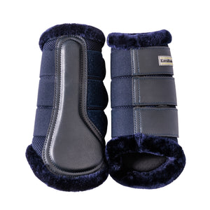Guêtres Anatomic Mesh à bord fourrure, bleu