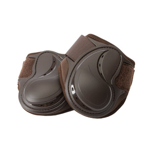 Protège-boulets à coque rigide Compete, mousse à mémoire, marron