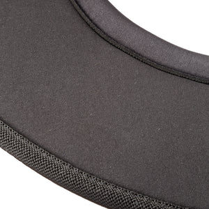 Cloches Star vernies à passepoil pailleté, noir