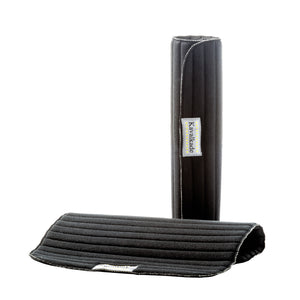 Sous-bandages Klimatex matelassés, lot de 2, noir