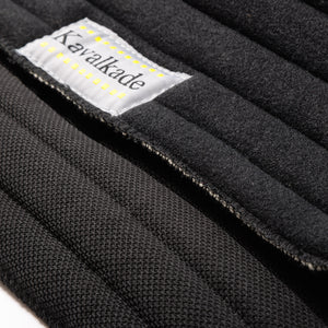 Sous-bandages Klimatex matelassés, lot de 2, noir