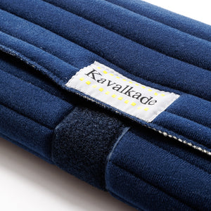 Sous-bandages Klimatex matelassés, lot de 2, bleu marine