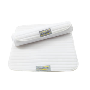 Sous-bandages Klimatex matelassés, lot de 2, blanc