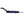 Longe Classic 2,20 m à mousqueton panique — Bleu marine