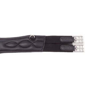 Sangle à protège-crampons cuir souple Soft'n Safe Kavalkade — Noir/noir — vue 3