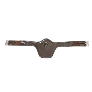 Sangle à protège-crampons cuir souple Julius Kavalkade — Marron/marron