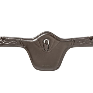Sangle à protège-crampons cuir souple Julius Kavalkade — Marron/marron — vue 4