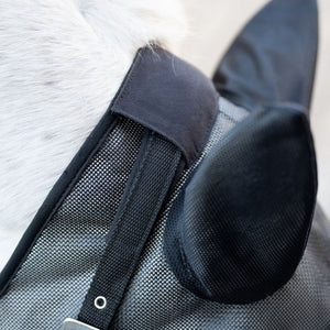 Fly Mask avec arceau Kavalkade passant de têtière | Sellerie Bucéphale