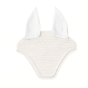 Bonnet anti-mouches Noble Kavalkade blanc