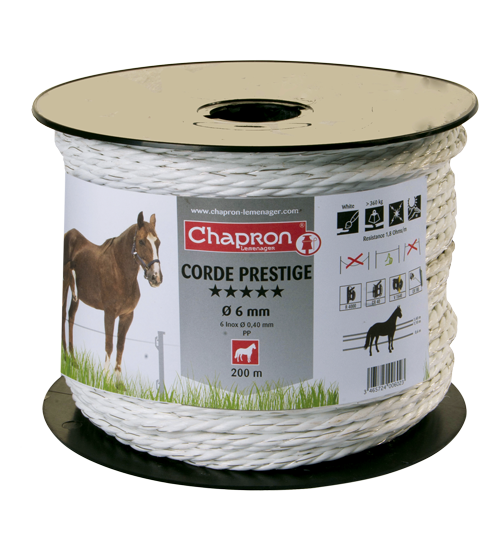 Chapron – Corde de clôture qualité Prestige 6mm Chapron Default Title   | Sellerie Bucéphale