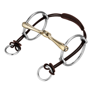 Cordes de releveur Sprenger cuir 45 cm — noir ou brun