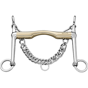 Mors de bride FC Sprenger Sensogan 14 mm branches courtes 5 cm — 115 à 135 mm