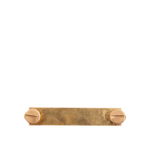 Plaques de licol Premiere en laiton 6,5 x 1,1 cm, lot de 3